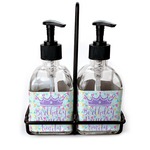 Birthday Princess Glass Soap & Lotion Bottle Set (Personalized)