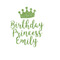 Birthday Quotes and Sayings Glitter Iron On Transfer