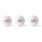 Birthday Princess Golf Balls - Generic - Set of 3 - APPROVAL