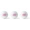 Birthday Princess Golf Balls - Titleist - Set of 3 - APPROVAL