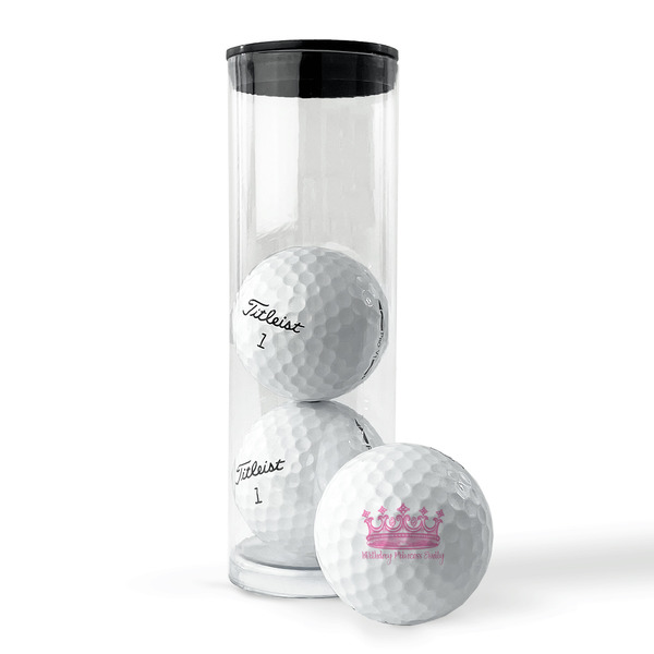 Birthday Princess Golf Balls - Titleist - Set of 3 - PACKAGING