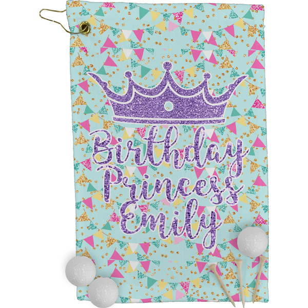 Birthday Princess Golf Towel (Personalized)