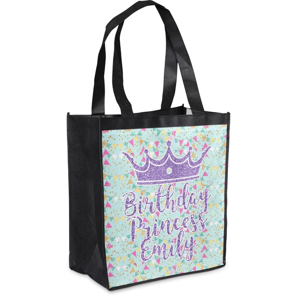 Custom Birthday Princess Grocery Bag (Personalized)