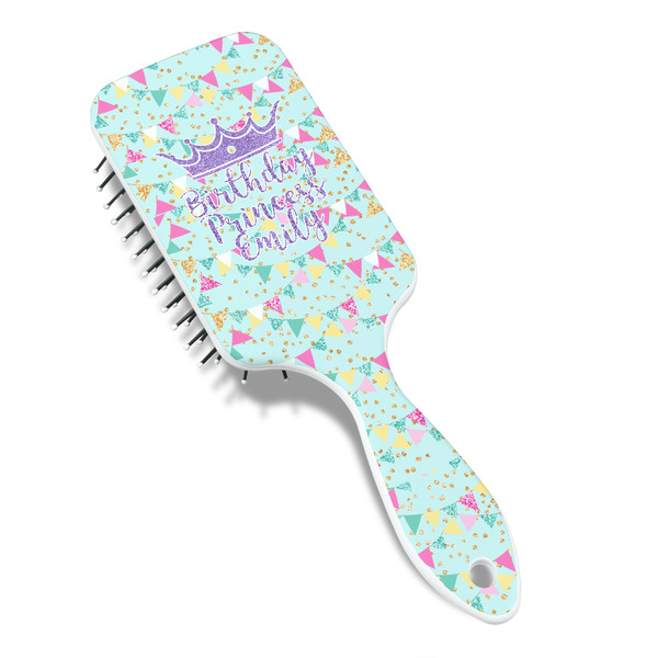 Birthday Princess Hair Brush - Angle View