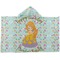 Birthday Princess Kids Hooded Towel (Personalized)