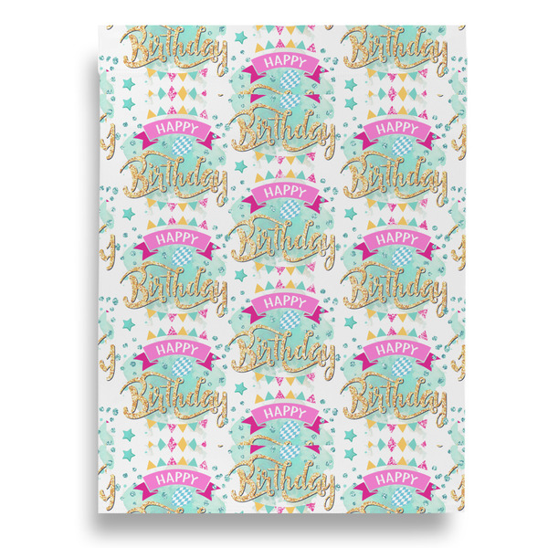 Birthday Princess House Flags - Double Sided - BACK