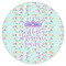Birthday Princess Icing Circle - XSmall - Single