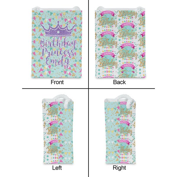 Birthday Princess Jewelry Gift Bag - Matte - Approval