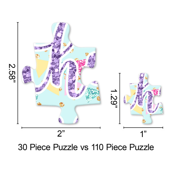 Birthday Princess Jigsaw Puzzle - Piece Comparison