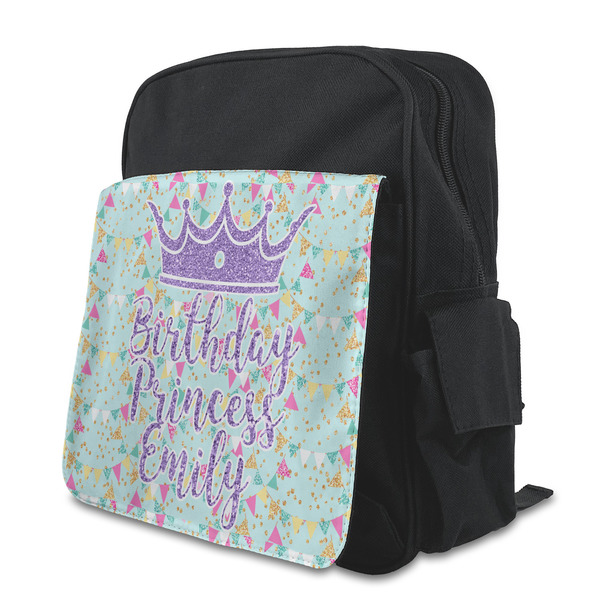 Custom Birthday Princess Preschool Backpack (Personalized)