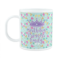 Birthday Princess Plastic Kids Mug (Personalized)