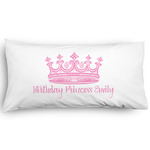 Birthday Princess Pillow Case - King - Graphic (Personalized)