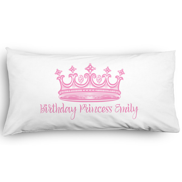 Custom Birthday Princess Pillow Case - King - Graphic (Personalized)
