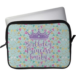 Birthday Princess Laptop Sleeve / Case (Personalized)