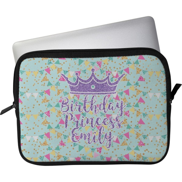 Custom Birthday Princess Laptop Sleeve / Case - 15" (Personalized)