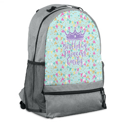 Birthday Princess Backpack - Grey (Personalized)