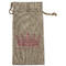Birthday Princess Large Burlap Gift Bag - Front (Personalized)