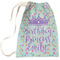 Birthday Princess Large Laundry Bag - Front View
