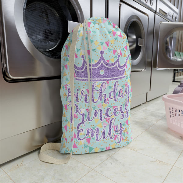 Birthday Princess Large Laundry Bag - In Context