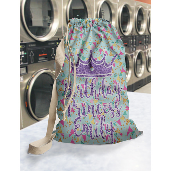 Birthday Princess Laundry Bag in Laundromat