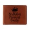 Birthday Quotes and Sayings Leather Bifold Wallet - Single