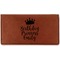 Birthday Princess Leatherette Checkbook Holder (Personalized)