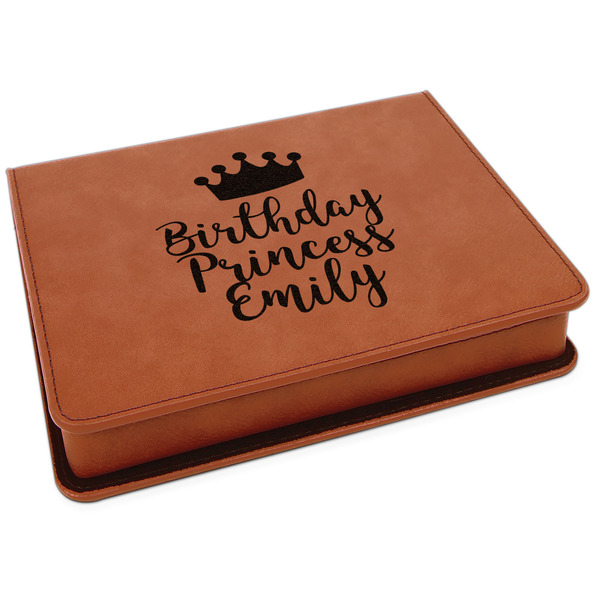 Custom Birthday Princess Leatherette 4-Piece Wine Tool Set (Personalized)