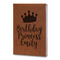 Birthday Princess Leatherette Journal - Large - Double Sided (Personalized)