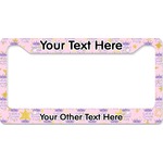 Birthday Princess License Plate Frame - Style B (Personalized)