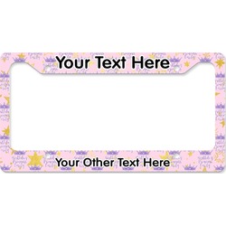 Birthday Princess License Plate Frame - Style B (Personalized)