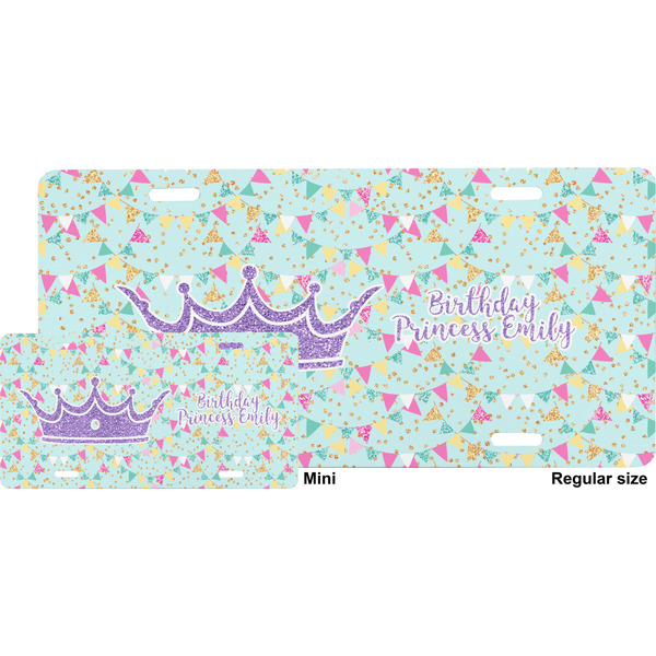 Birthday Princess License Plate (Sizes)