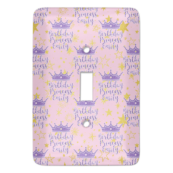 Custom Birthday Princess Light Switch Cover (Personalized)