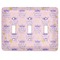 Birthday Princess Light Switch Cover (3 Toggle Plate) (Personalized)