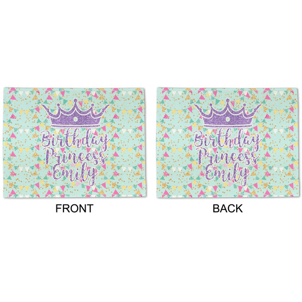Birthday Princess Linen Placemat - APPROVAL (double sided)