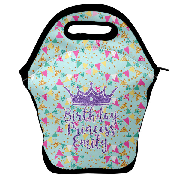 Custom Birthday Princess Lunch Bag w/ Name or Text