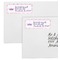 Birthday Princess Mailing Labels - Double Stack Close Up
