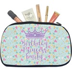 Birthday Princess Makeup / Cosmetic Bag - Medium (Personalized)