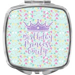 Birthday Princess Compact Makeup Mirror (Personalized)