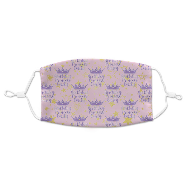 Custom Birthday Princess Adult Cloth Face Mask (Personalized)