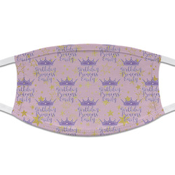 Birthday Princess Cloth Face Mask (T-Shirt Fabric) (Personalized)