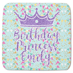 Birthday Princess Memory Foam Bath Mat - 48"x48" (Personalized)