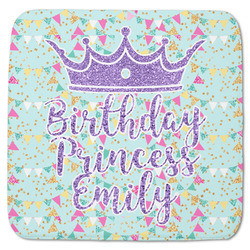 Birthday Princess Memory Foam Bath Mat - 48"x48" (Personalized)