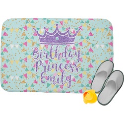 Birthday Princess Memory Foam Bath Mat (Personalized)