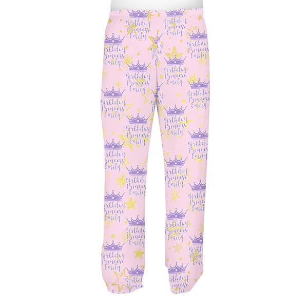 Birthday Princess Men's Pjs Back - on model