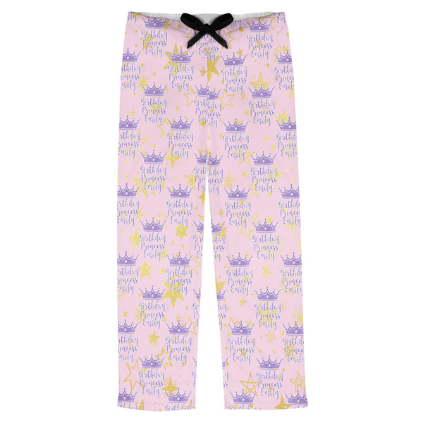 Custom Birthday Princess Mens Pajama Pants (Personalized)