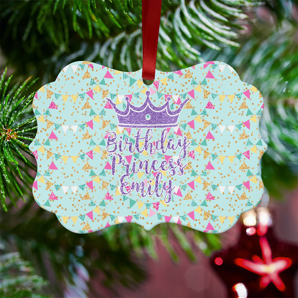 Birthday Princess Metal Benilux Ornament - Lifestyle