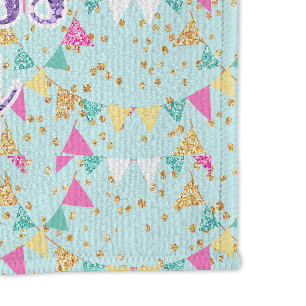 Birthday Princess Microfiber Dish Rag - DETAIL