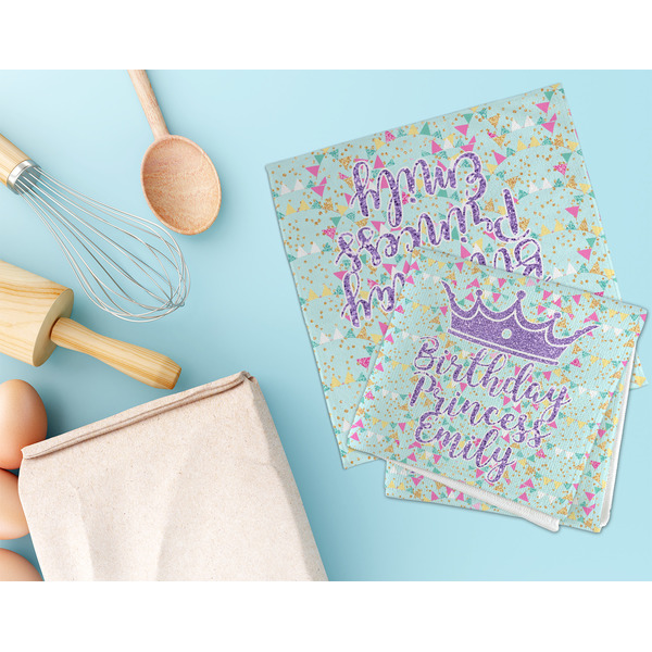 Birthday Princess Microfiber Dish Rag - LIFESTYLE