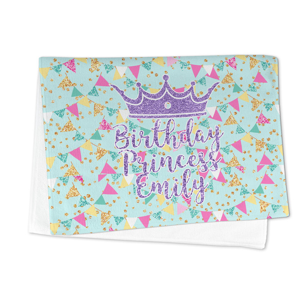 Birthday Princess Microfiber Dish Towel - FOLDED HALF