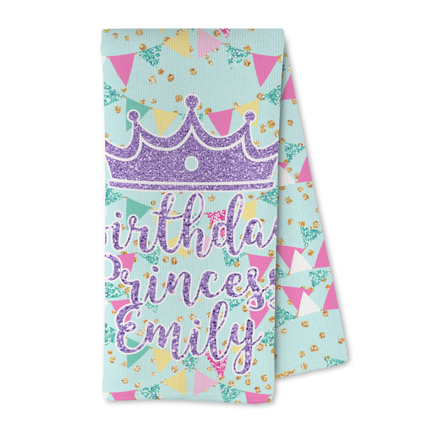 Custom Birthday Princess Kitchen Towel - Microfiber (Personalized)